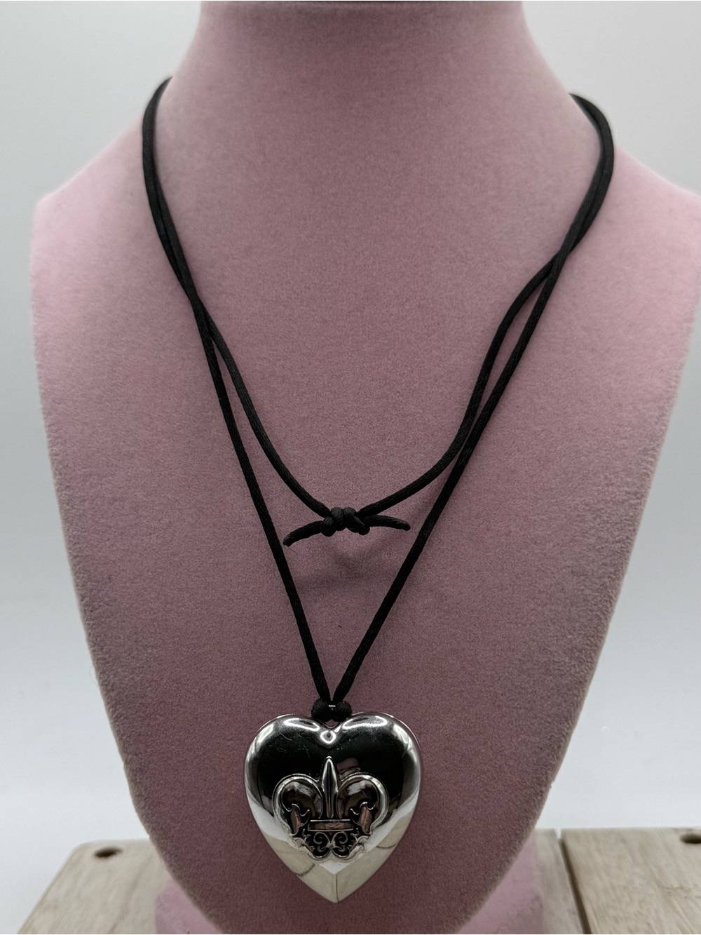 Outspoken by Fergie Solid Perfume Heart Locket Necklace by Avon